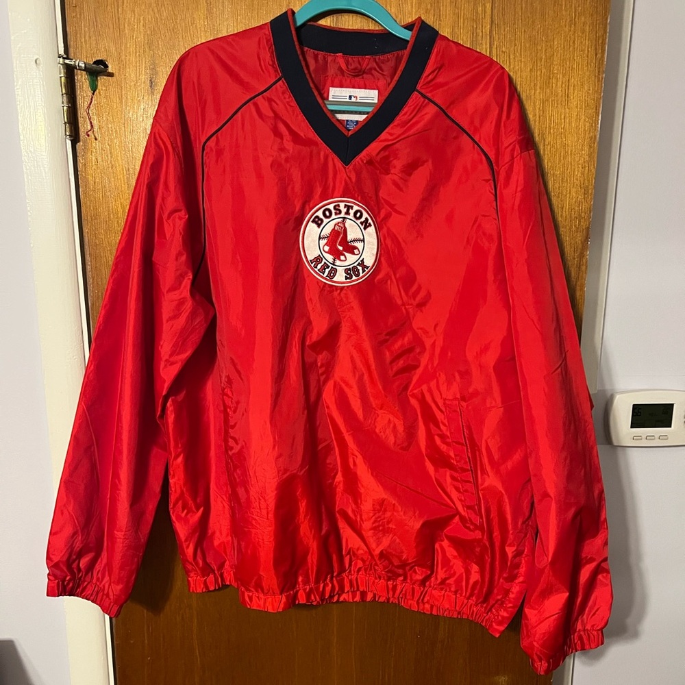 Men’s red Sox pullover